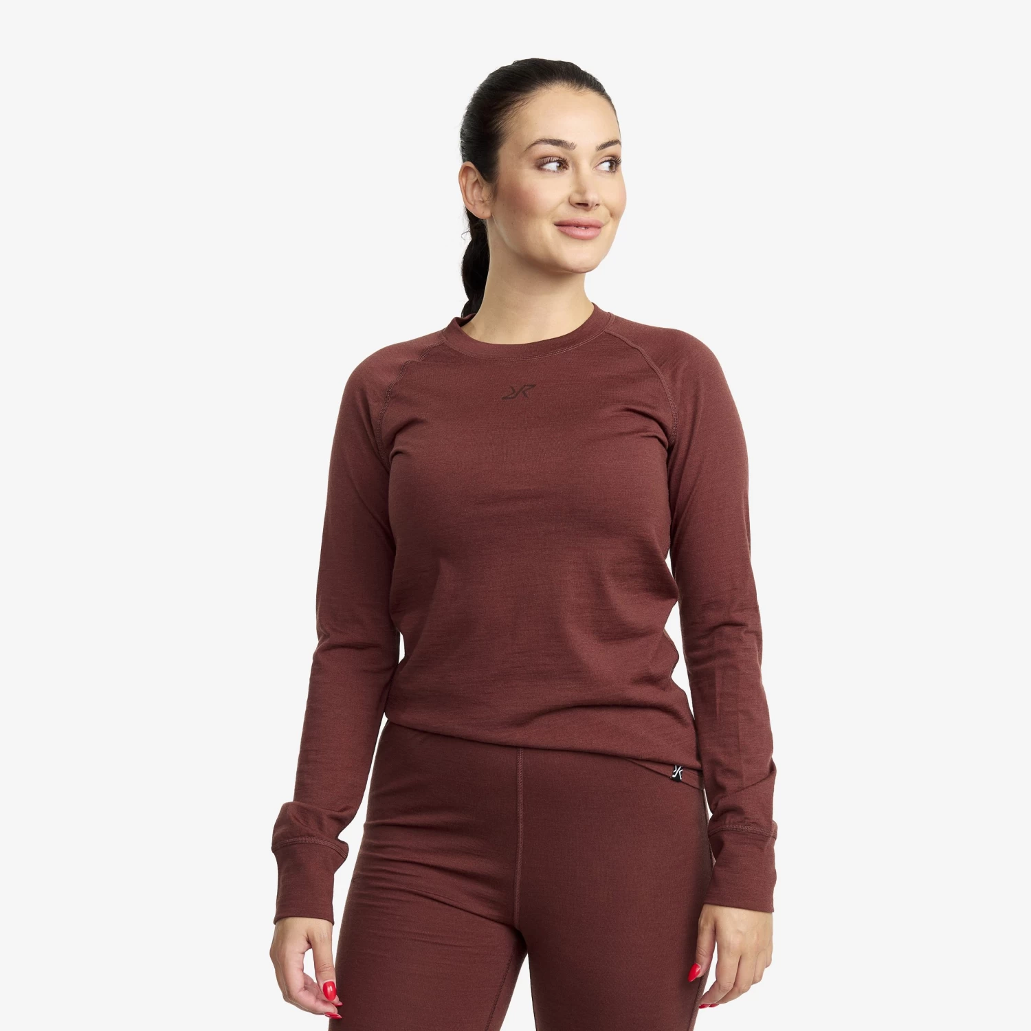 Mount Merino Long Sleeve Top Women Earth 1 Mount Merino Long Sleeve Top Women Earth