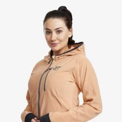 Trekker Hoodie Women Maple Sugar -RevolutionRace Store 7305f4e6 7478 4e59 86bd 94467c008c59