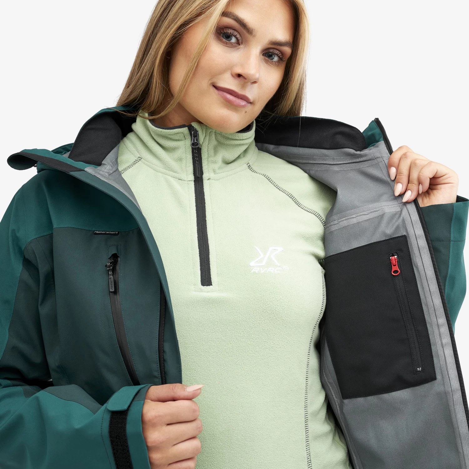 Silence Proshell Jacket Women Deep Teal 2.0 5 Silence Proshell Jacket Women Deep Teal 2.0 - Image 5