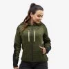 Tornado Hoodie Women Olive Green