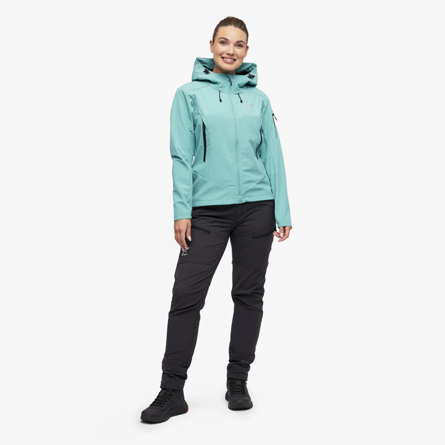 Reckon Softshell Jacket Women Porcelain 2 Reckon Softshell Jacket Women Porcelain - Image 2