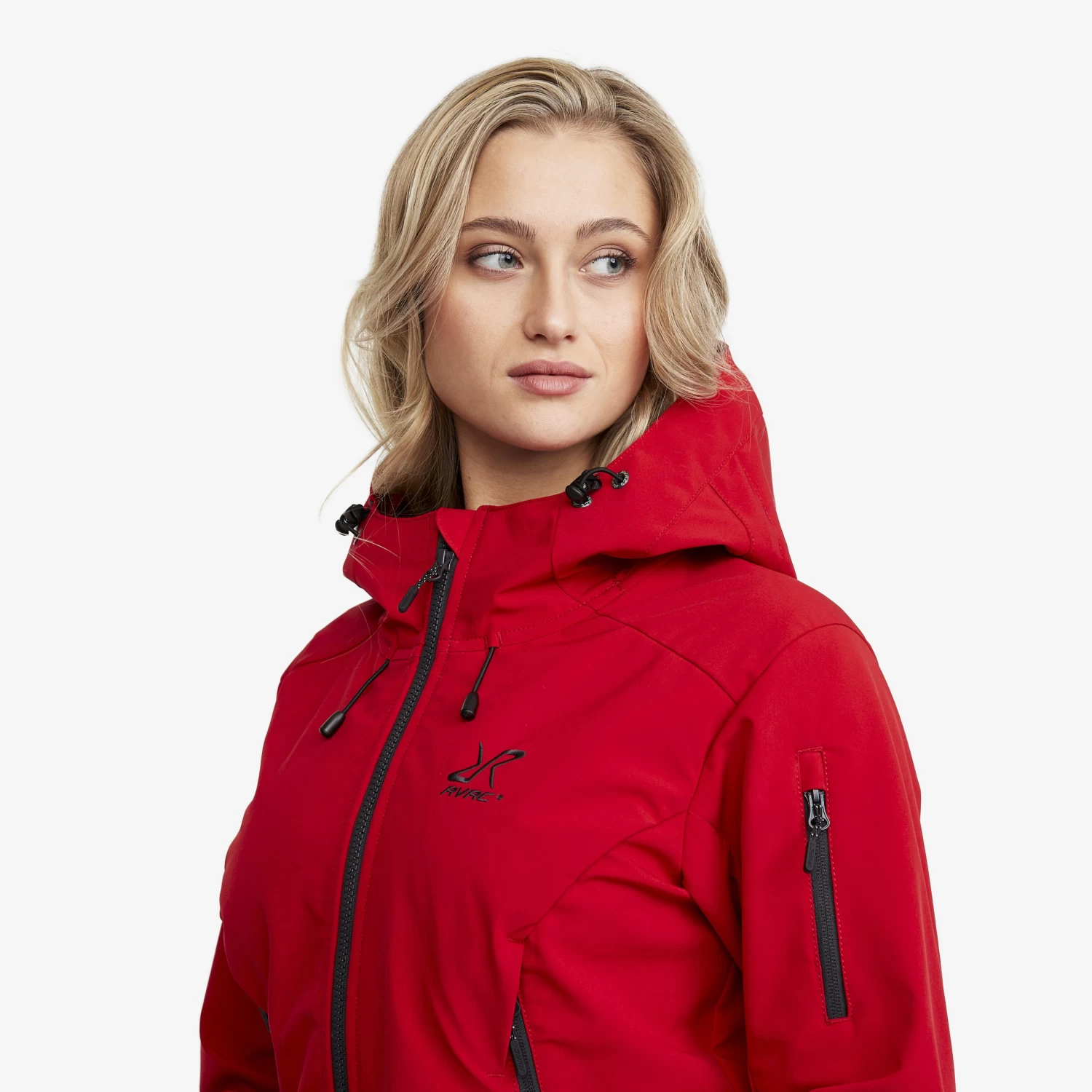 Reckon Softshell Jacket Women Salsa 4 Reckon Softshell Jacket Women Salsa - Image 4