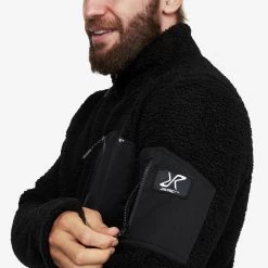 Bigfoot Pile Fleece Men Jetblack -RevolutionRace Store 7fdcc664 ebe1 4062 a08c 2c819915da9c