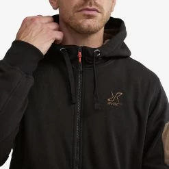 Pile Lined Hoodie Men Black -RevolutionRace Store 80a5b310 fc0d 47ff b315 052d2d68ac34