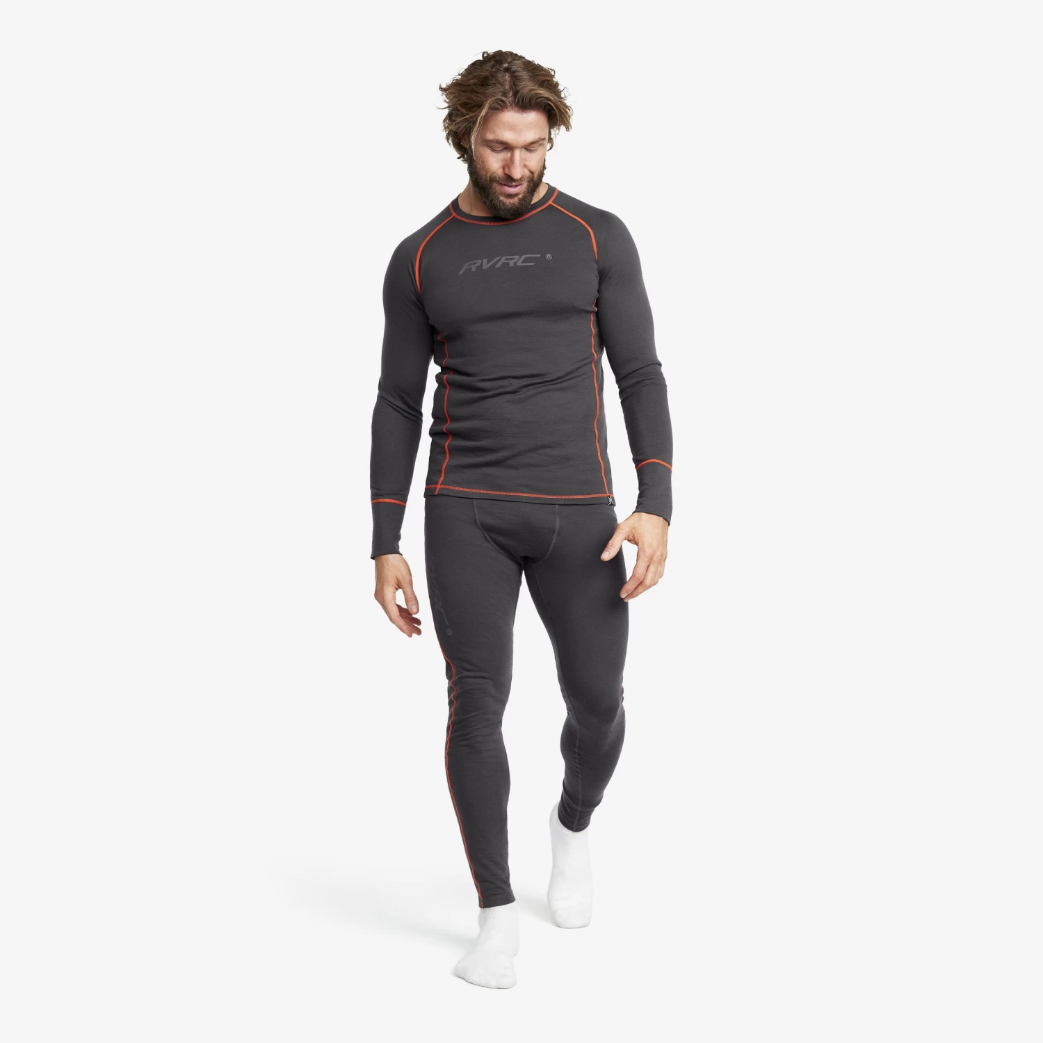 Outright Merino Top Men Anthracite 2 Outright Merino Top Men Anthracite - Image 2