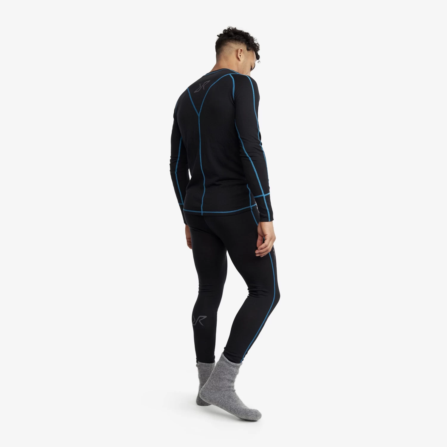 Outright Merino Top Men Black 3 Outright Merino Top Men Black - Image 3