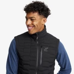 Flex Stretch Down Vest Men Black -RevolutionRace Store 86dde289 39ef 491b 9038 0cf973ba8fe6