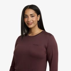 Vagabond Long Sleeve Tee Women Dark Vintage Rose -RevolutionRace Store 8abf5f3f c8e6 4166 a2b3 18e86269869b