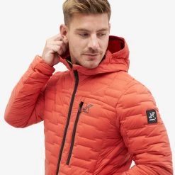 Flex Down Jacket Men Paprika -RevolutionRace Store 8c79af08 6980 4663 8aec 0a486b099094