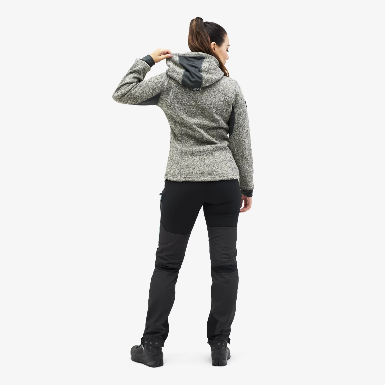 Fusion Hoodie Women Anthracite 3 Fusion Hoodie Women Anthracite - Image 3
