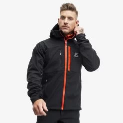 Hiball Jacket Men Black/Orange