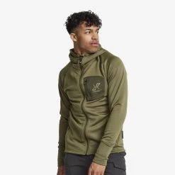 RevolutionRace Store 19 Illusion Hoodie Men Burnt Olive
