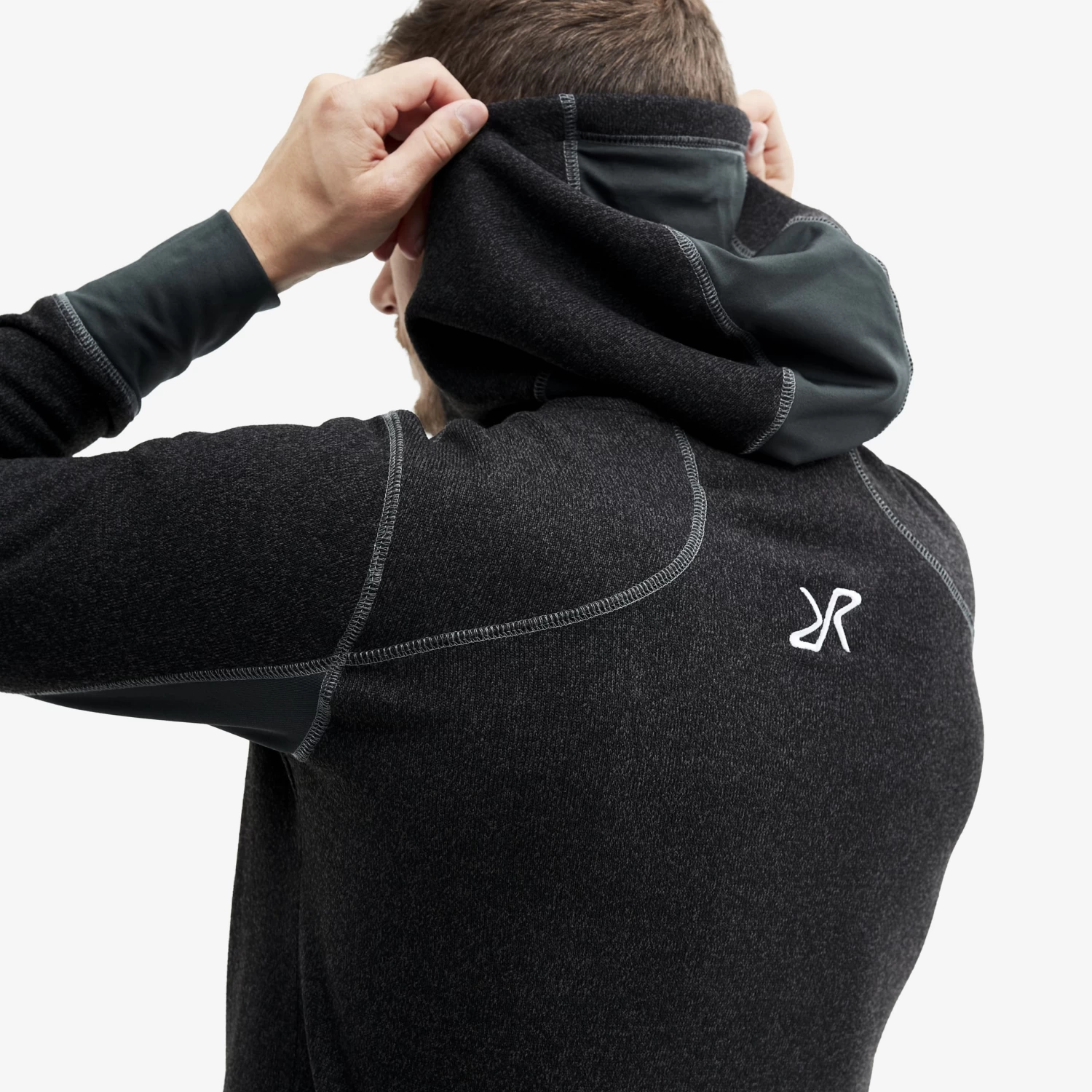 Fusion Hoodie Men Black 5 Fusion Hoodie Men Black - Image 5