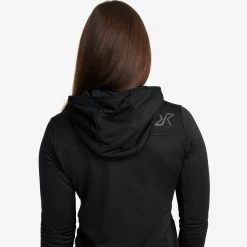 Waffle Hoodie Women Black -RevolutionRace Store 9f80b857 aa2c 4a8c b4de ab7c7c4b1267