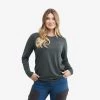 Vagabond Long Sleeve Tee Women Anthracite Melange