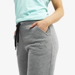 Chill Highwaist Trousers Women Grey Melange -RevolutionRace Store a7067ad9 e4d0 4a03 b9d4 247d7b3e9816