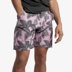 Boarderline Shorts Men Mauve Palm -RevolutionRace Store a888de6f 76d3 4551 ba99 5627738330f9