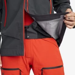 Atlas 3L Ski Jacket Men Anthracite -RevolutionRace Store ab122691 dbd8 4ed0 850b 2c3906344019