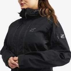 Wander Pro Jacket Women Black -RevolutionRace Store b011cd16 4f20 4540 a2a7 6e3c1f088ecf