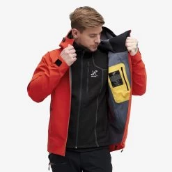 Aphex Pro Jacket Men Lava -RevolutionRace Store b610315c 2de2 4f93 90e1 bfe9b4b86b9a