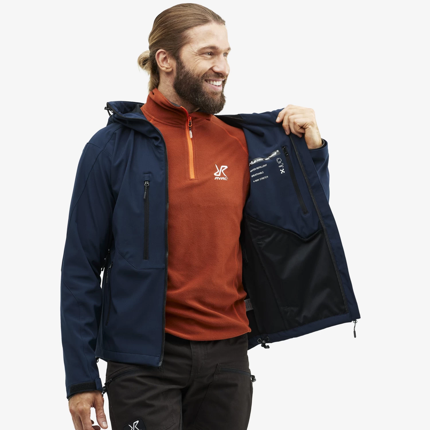 Trail Jacket Men Thunder Blue 7 Trail Jacket Men Thunder Blue - Image 7