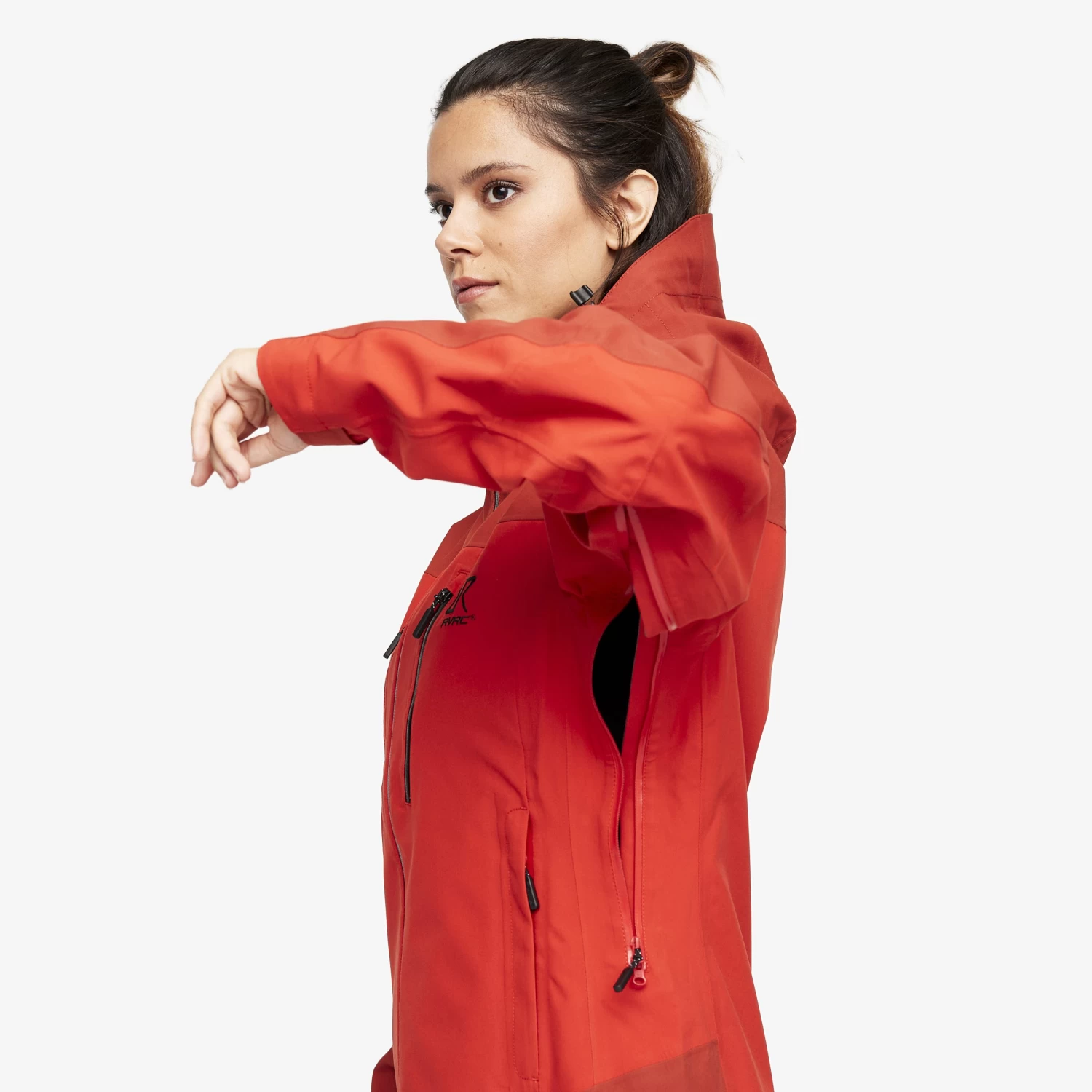 Silence Proshell Jacket Women Molten Lava 4 Silence Proshell Jacket Women Molten Lava - Image 4