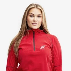 Trekker Fleece Women Red -RevolutionRace Store b7b85724 5e98 4cfc 9930 d3fd47612d01
