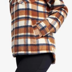 Lumber Jacket Women Rusty Orange/Oatmeal -RevolutionRace Store b9c62b1b 7cd8 4f78 a971 59f4cc40ecb4