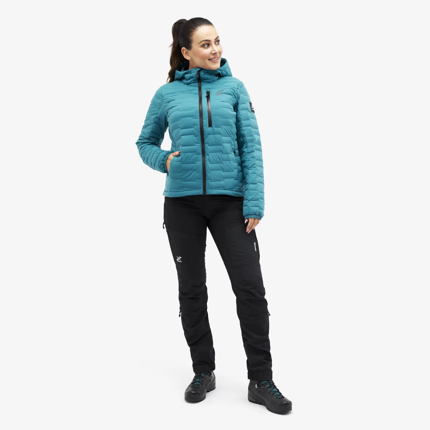 Flex Down Jacket Women Ocean Depth 2 Flex Down Jacket Women Ocean Depth - Image 2