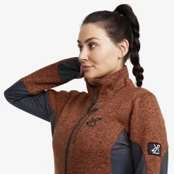 Fusion Fleece Women Copper Brown -RevolutionRace Store bab37a4f 31f2 4c84 950b 6fd9f7af61a1