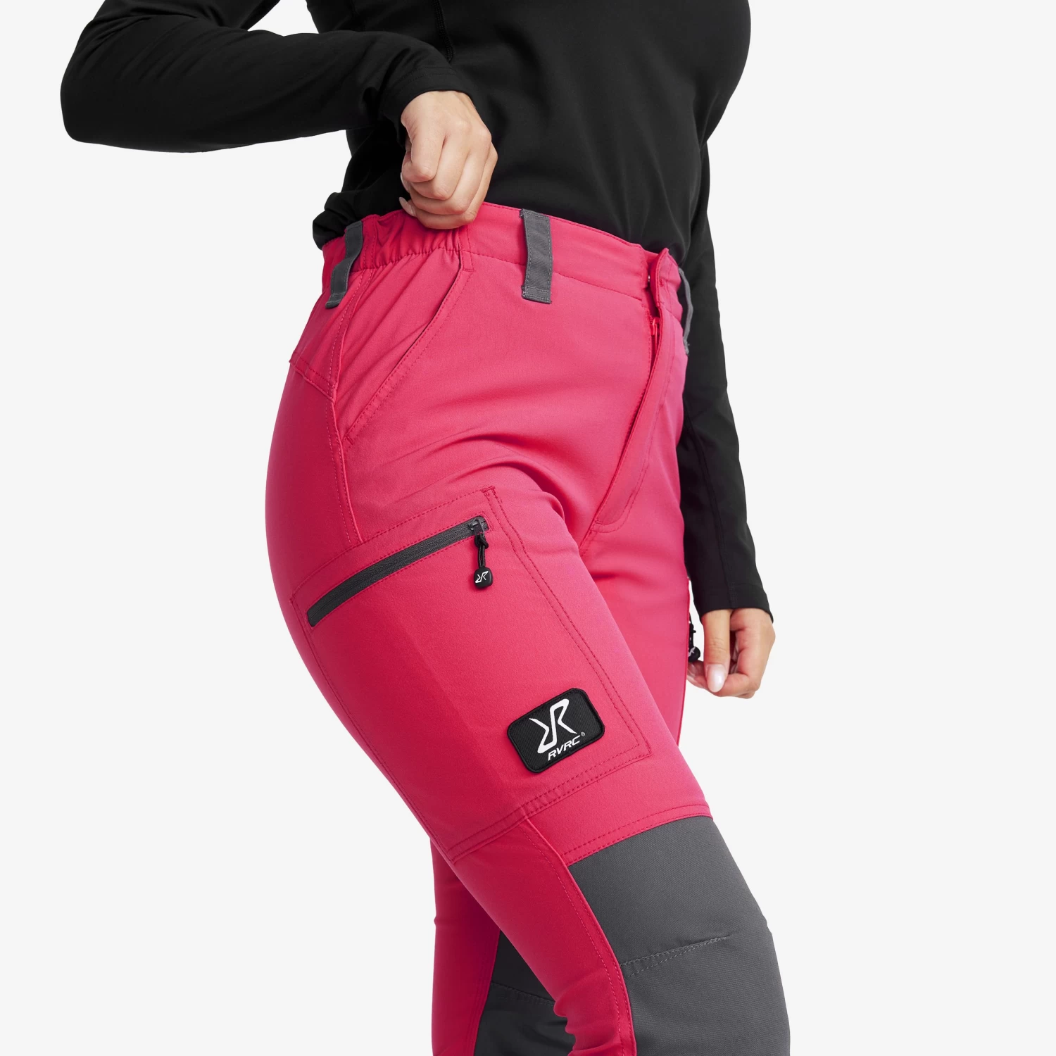 Nordwand Highwaist Stretch Trousers Women Azalea 4 Nordwand Highwaist Stretch Trousers Women Azalea - Image 4