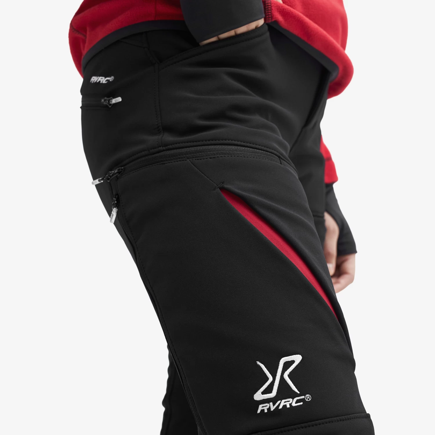 Hiball Trousers Women Black/Red 4 Hiball Trousers Women Black/Red - Image 4