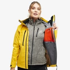 Cyclone Rescue Jacket 2.0 Women Yellow -RevolutionRace Store bc4a708e cba7 4b73 b317 4d98ae25ddcb