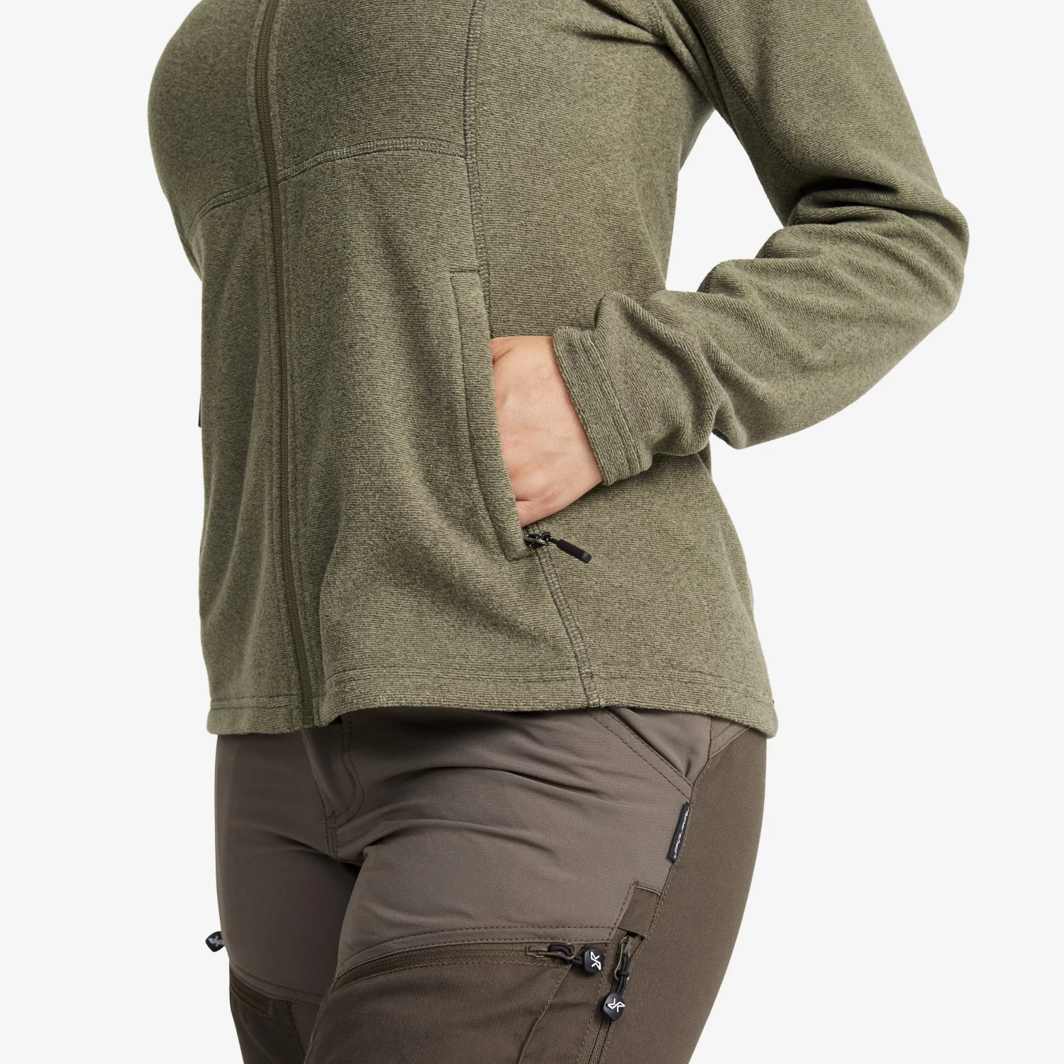 Essential Full-zip Fleece Women Grape Leaf 5 Essential Full-zip Fleece Women Grape Leaf - Image 5