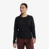 Prep Crew Neck Top Women Black