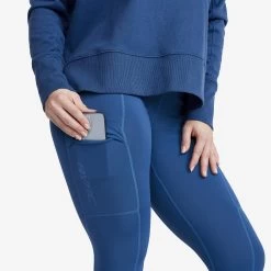 Energy Highwaist Leggings Women True Blue -RevolutionRace Store c12b197f 6158 43d0 8614 7e15433ec6ee