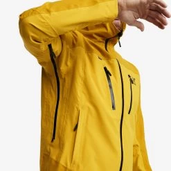 Silence Proshell Jacket Men Lemon Curry -RevolutionRace Store c1adc7bb eb8f 4f38 88f7 4b11bda6755e