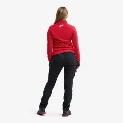 Trekker Fleece Women Red -RevolutionRace Store c28cb7f4 174e 4580 9d1d 302e96dd8fb1