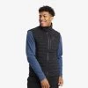 Flex Stretch Down Vest Men Black