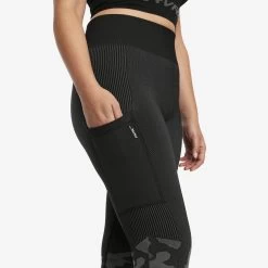 Descent Seamless Leggings Women Black -RevolutionRace Store c9f4d593 721f 4727 9432 3e509694ab5f