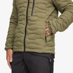 Flex Down Jacket Men Burnt Olive -RevolutionRace Store cc09a6da 66ac 4b9f aa8b 394a93aef524