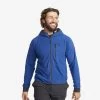 Trekker Hoodie Men True Blue