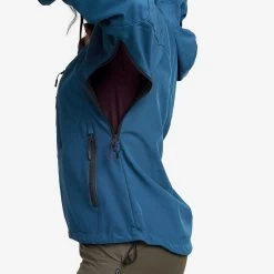 Trail Jacket Women Diesel Blue -RevolutionRace Store d33bb5d4 9fb3 4936 9188 7b061b1bebd9