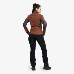 Fusion Fleece Women Copper Brown -RevolutionRace Store d5494562 8f23 4cf1 ad1e c33c712b4f73