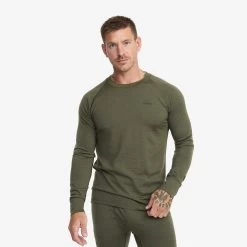 Mount Merino Long Sleeve Top Men Grape Leaf