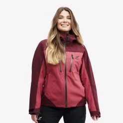 Silence Proshell Jacket Women Earth Red