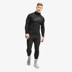 Fuse Merino Base Layer Set Men Anthracite