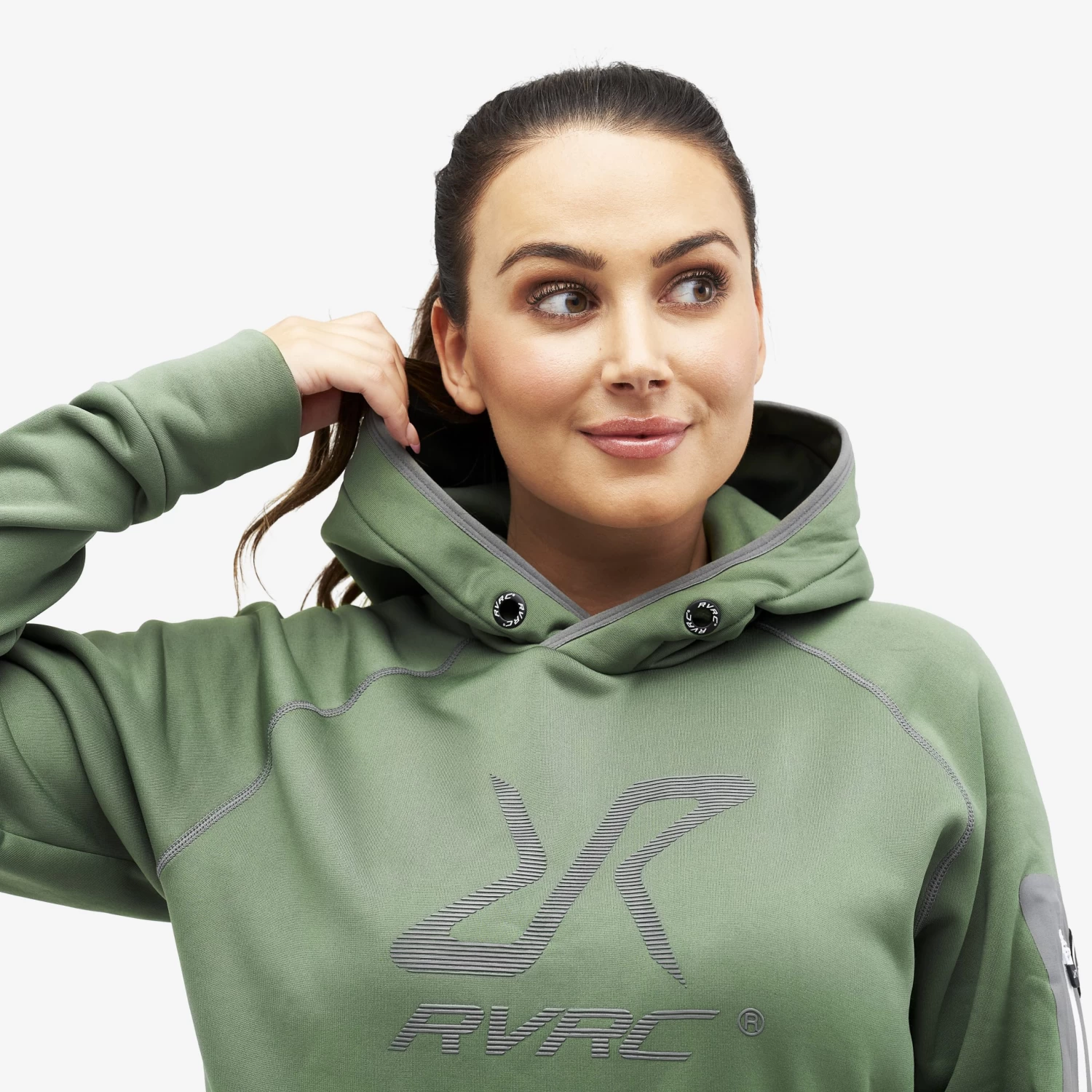Bivouac Hoodie Women Dusty Green 4 Bivouac Hoodie Women Dusty Green - Image 4