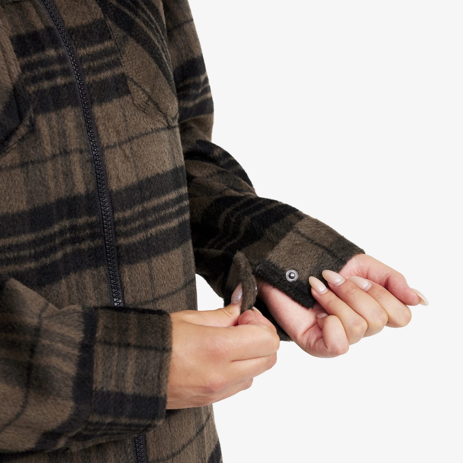 Lumber Jacket Women Mud/Black 6 Lumber Jacket Women Mud/Black - Image 6