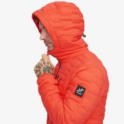 Flex Down Jacket Men Mandarin Red -RevolutionRace Store e1d45e48 7602 4f43 8a24 563c8381c790